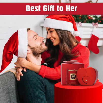 Red Rose Gift Box with Necklace